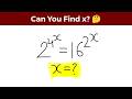 Most Students Fail This Exponential Equation 😱 Can You Solve It?