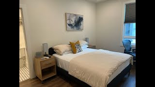 315 - 1 Bedroom furnished apartment rentals at San Pedro Square in downtown San Jose, California.