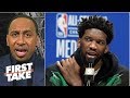 Stephen A. disagrees with Joel Embiid naming Wilt Chamberlain the GOAT over MJ | First Take