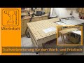 Tischverbreiterung für den Werk- und Frästisch / Multifunction workbench router table extension