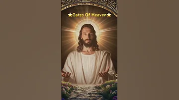 The Gates Of Heaven Are Open Ai Jesuschrist Art Shorts Animation Love Viral Aiart 4k Dios 