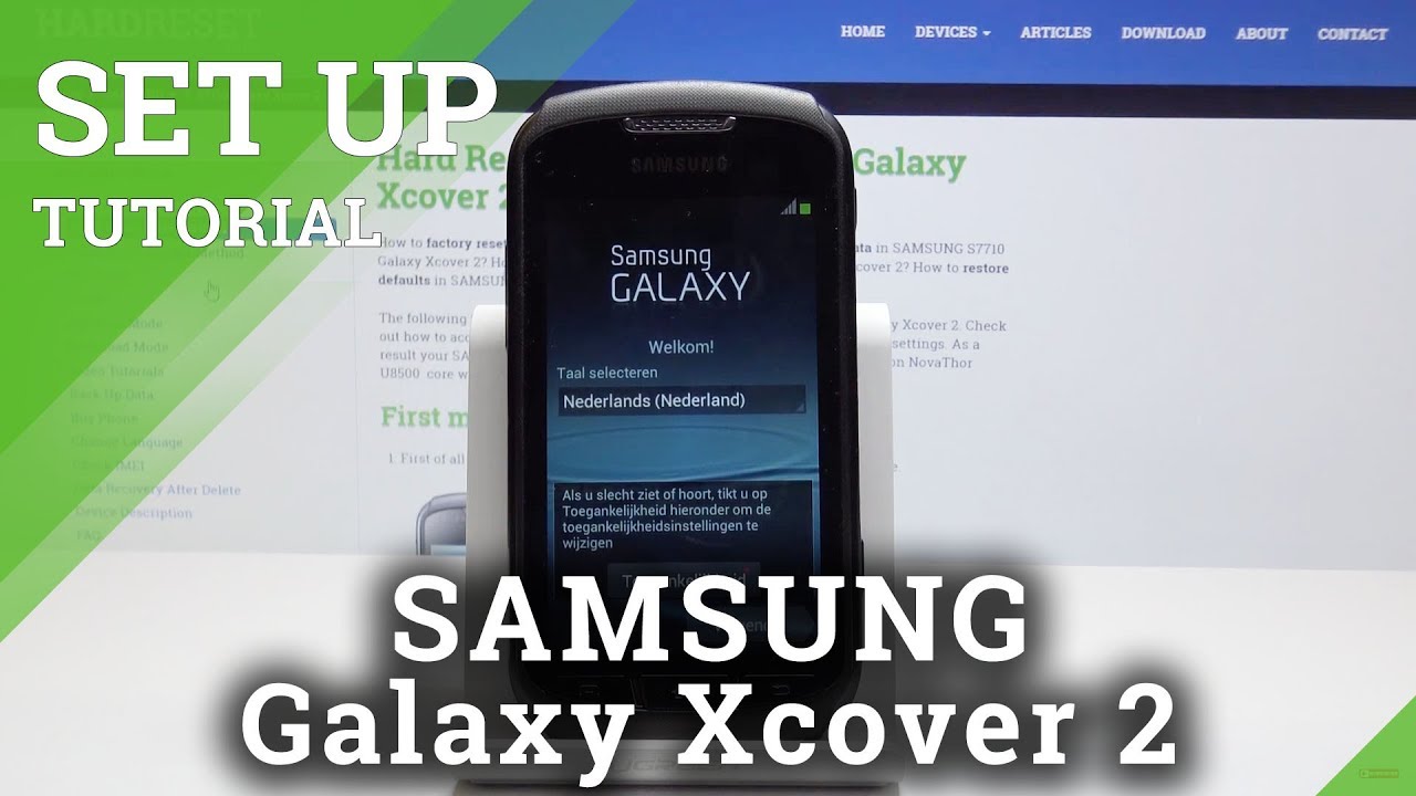 How to Set Up SAMSUNG Galaxy Xcover 2 Activation & Configuration