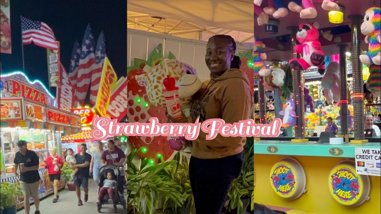 Come With Us To Experience The Florida Strawberry Festival 2023!🍓 YouTube