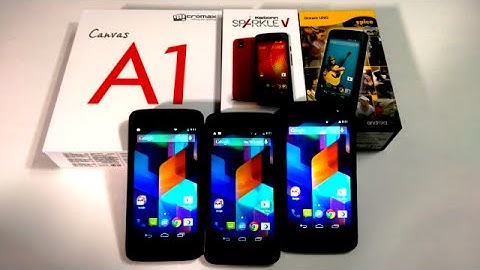 Google Android One Comparison: Micromax Canvas A1 VS Spice Dream UNO VS Karbonn Sparkle V Comparison
