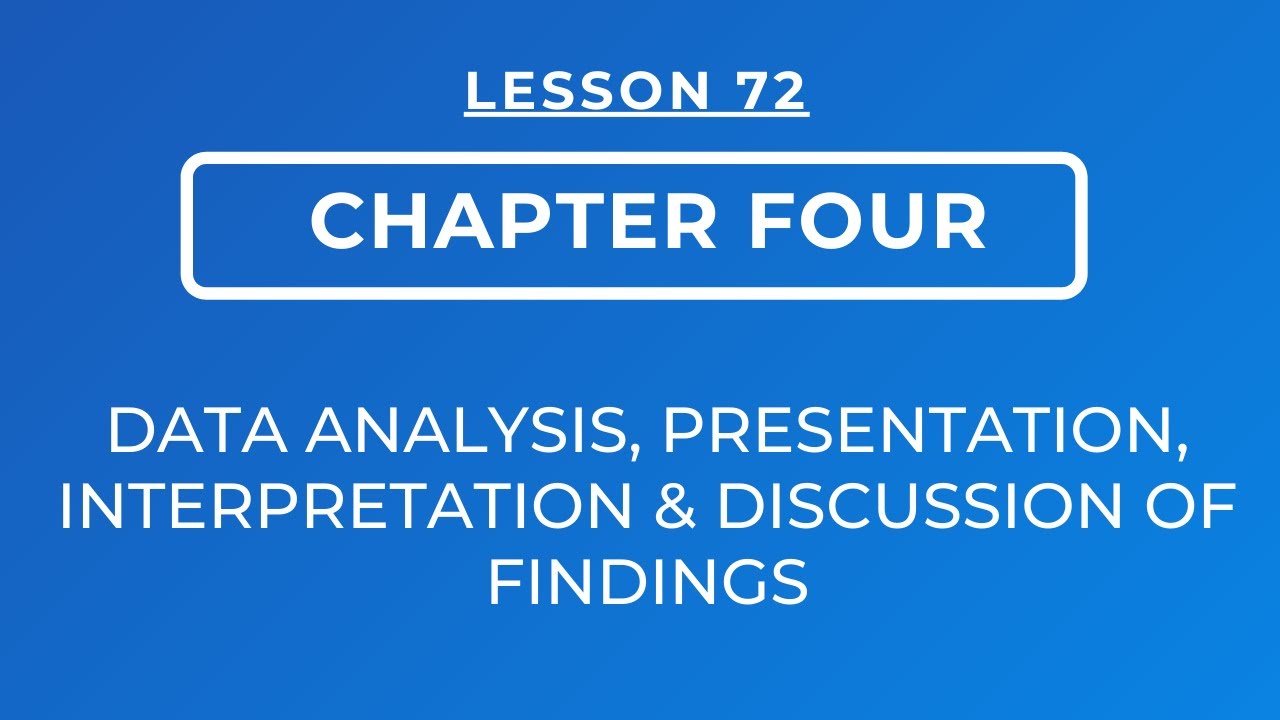 chapter 4 presentation analysis and interpretation of data pdf