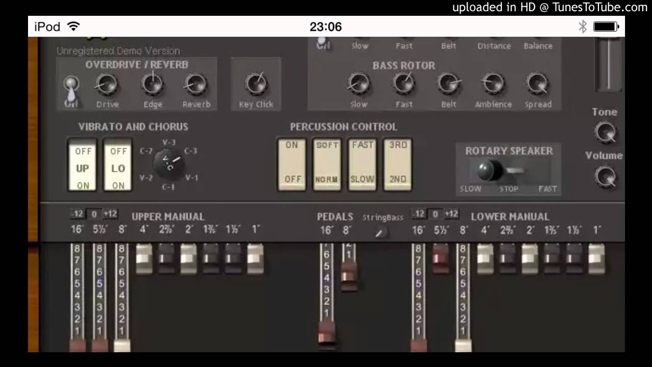 VB3 VSTi Organ played on an HP Windows 7 netbook Theater style