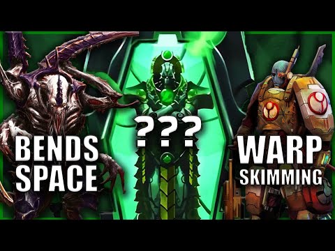 How does Each Race/Faction Achieve Faster Than Light Travel? | Warhammer 40k Lore