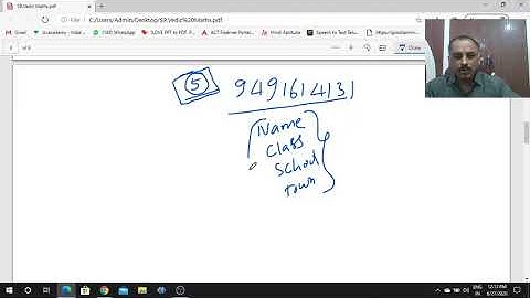 9) 11 to 19 Multiplication Vedic Math by Banda Ravipal Reddy