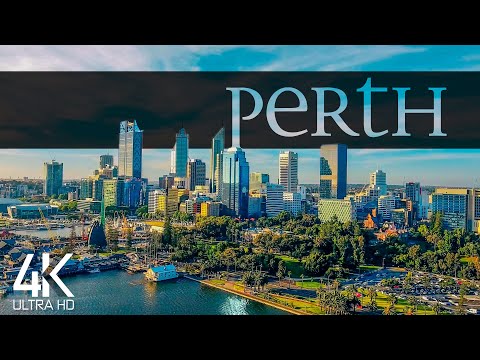 【4K】🇦🇺 ½ HOUR DRONE FILM: «This is Perth» 🔥🔥🔥 Western Australia 🎵 Relaxation Music