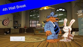 Sam and Max Threaten You Though The 4th Wall!