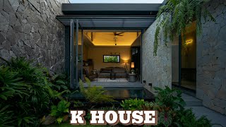 K House | A Tropical Modern-Style Courtyard House | Architects & Design
