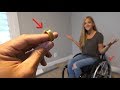 Making a Wedding Ring from a Wheelchair?! - Titanium & Gold!