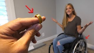Making a Wedding Ring from a Wheelchair?! - Titanium & Gold! Making a Wedding Ring from a Wheelchair?! - Titanium & Gold!