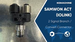 SAMWON ACT (IOLINK) / 2 Signal Branch / Convert Connector (Y12D-ID) / INV-07985