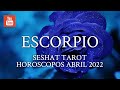 ESCORPIO ♏️ ALGUIEN QUE TE EXTRAÑA SE COMUNICA PORQUE NO PUEDE VIVIR SIN TI/ TAROT AMOR ABRIL 2022