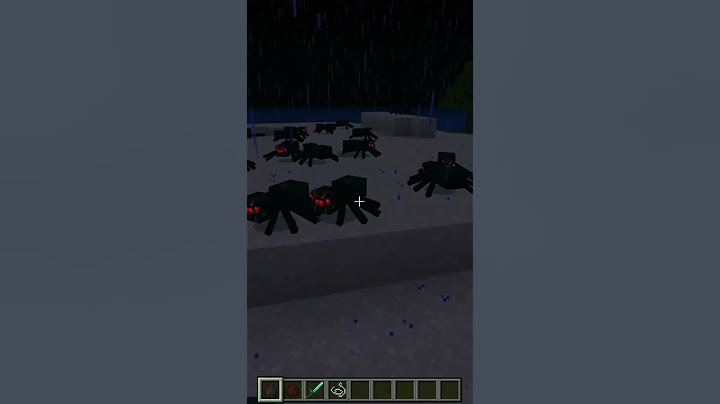 @zackdfilms Why you shouldn’t stomp on a spider #minecraft