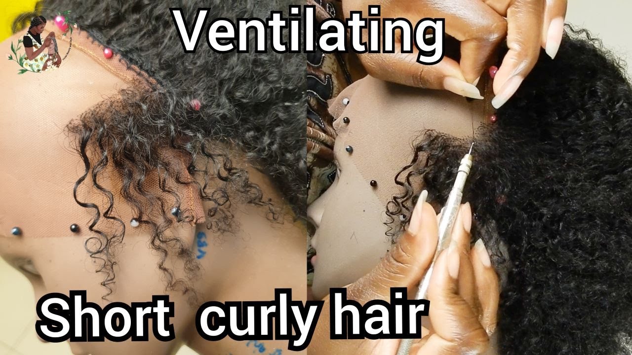 CLOSE-UP: How-to Ventilate Hair Lace Closure/Frontal wig Using Ventilating  Needle 