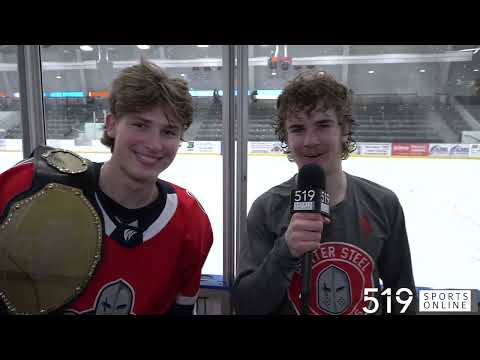 GOJHL Playoffs (Game 2) - Stratford Warriors vs Elmira Sugar Kings