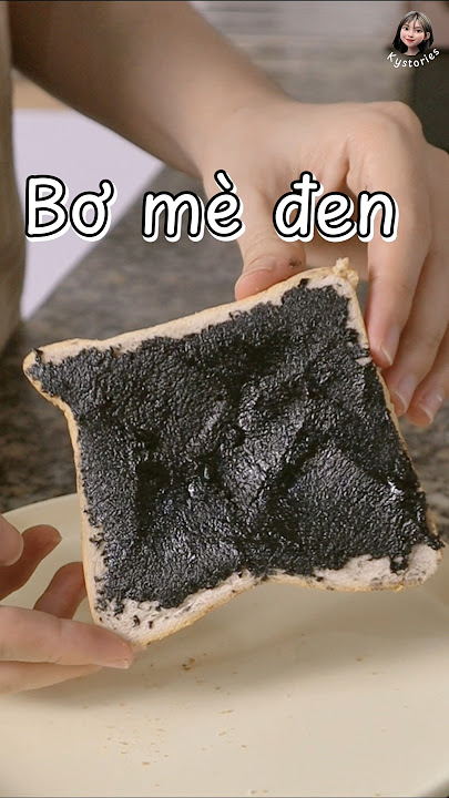 Bơ mè đen | Healthy black Sesame Butter #kystories #cookingchannel #healthyrecipes