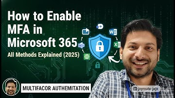 How to Enable MFA in Microsoft 365 | All Methods Explained (2025) || Multifactor authentication