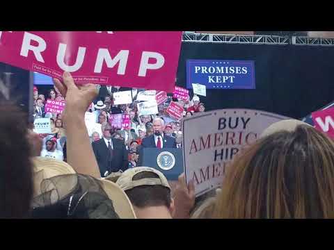Trump rally AZ August 22 2017 part 4