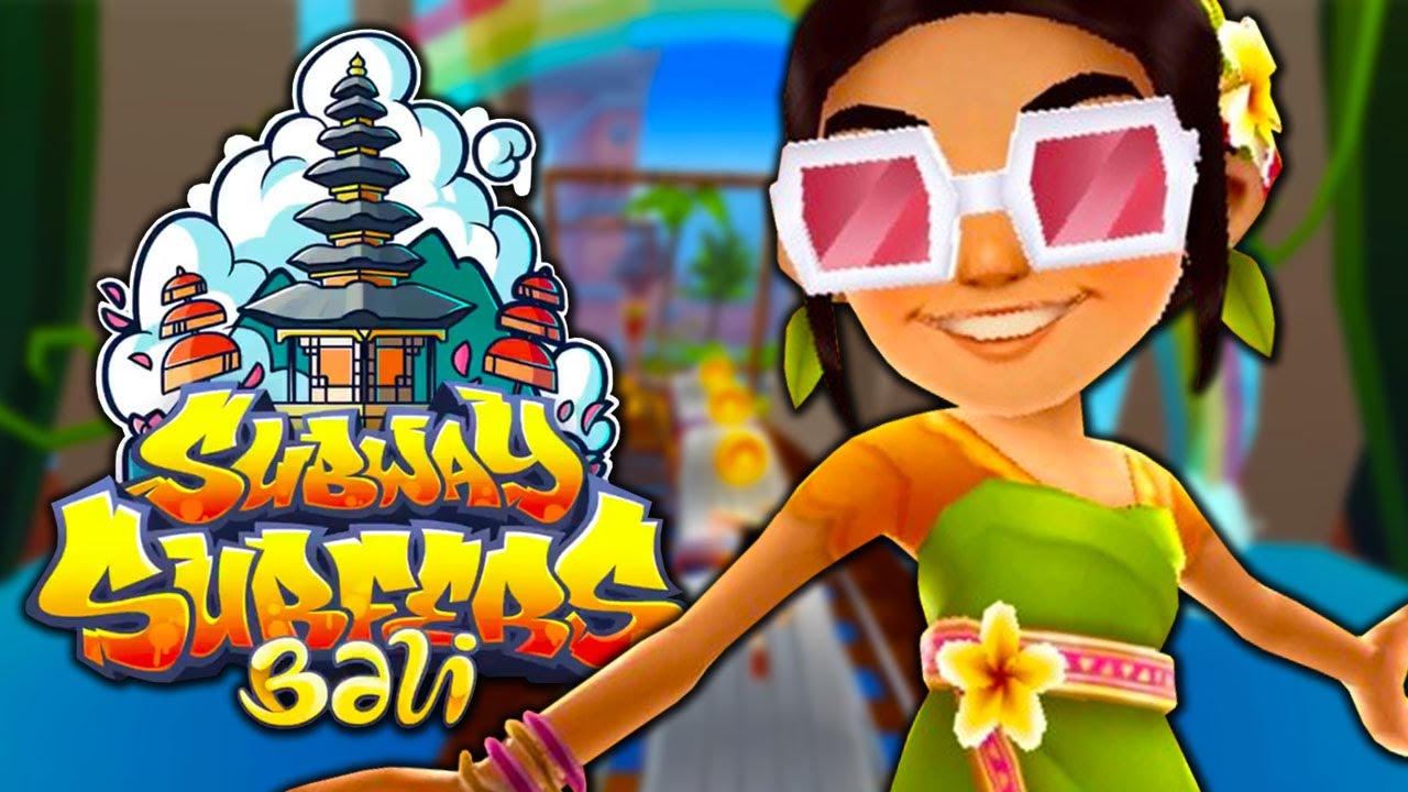 SUBWAY SURFERS BALI 2020 l QUARTA COM REX ♡ ♥