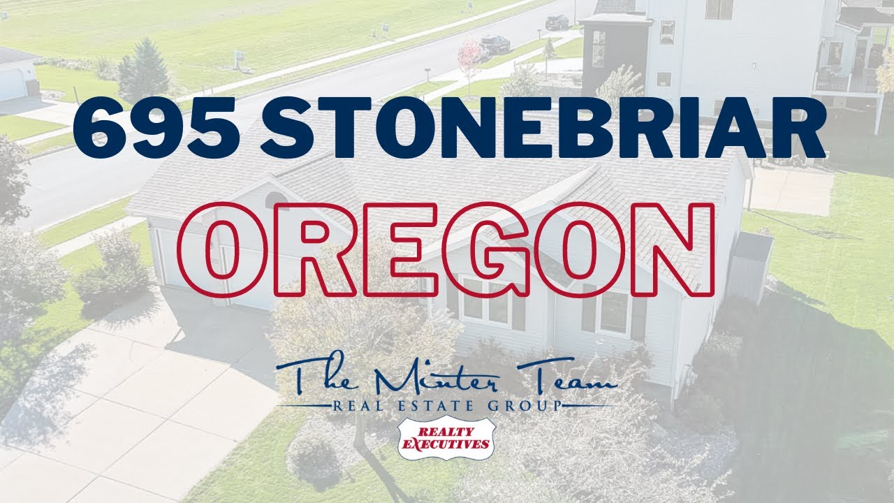 Oregon WI Home For Sale 695 Stonebriar Lane YouTube