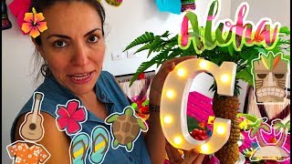 Fiesta Hawaiana: Ideas para organizar la mejor fiesta Hawai - YouTube
