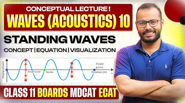 11 | Waves & Acoustics 10 | Standing Waves | Concept | Visualization | Equation | ECAT/MDCAT