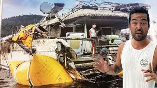 THE REALITY of buying a HURRICANE DAMAGED BOAT 👀 - (Episode 253)