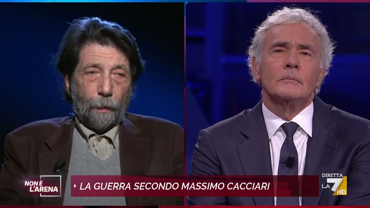 Massimo Cacciari contro Gianni Riotta: 