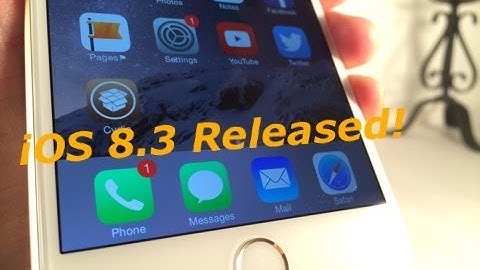 iOS 8.3 Released! Jailbreak News and Status.