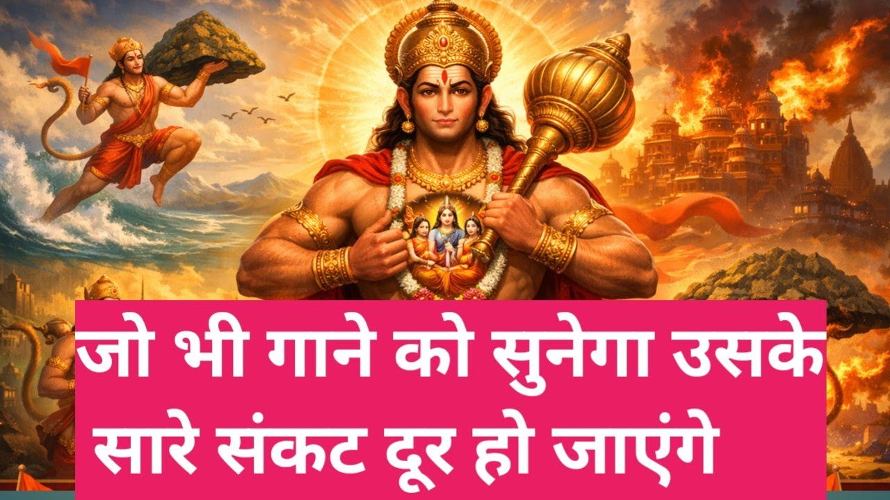 बजरंगबली गीत ||जो भी इस गाने को सुनेगा उसके सारे संकट दूर हो जाएंगे ||Bajrangbali new song 2026
