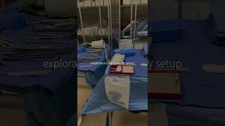 exploratory laparotomy setup 🔪 #surgicaltechnologist #surgicaltechnology #surgicaltech #cst
