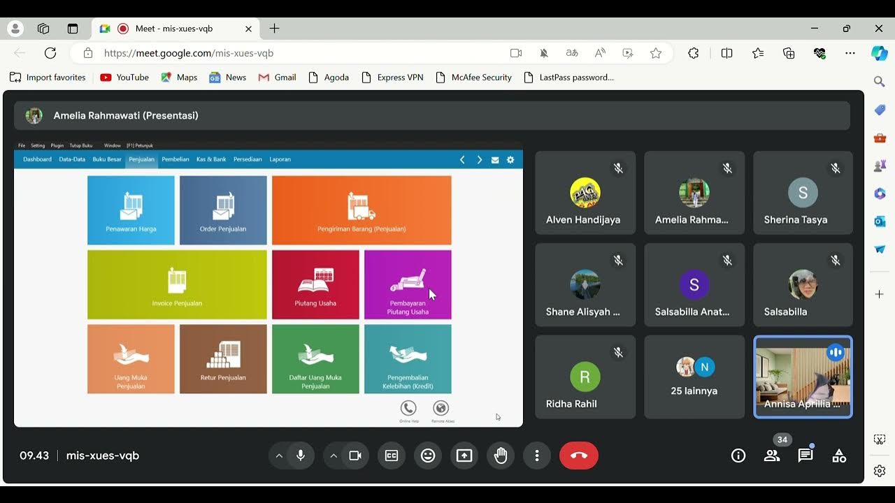 RECORD GMEET PLA TRANSAKSI 1427 (2EB04) YouTube