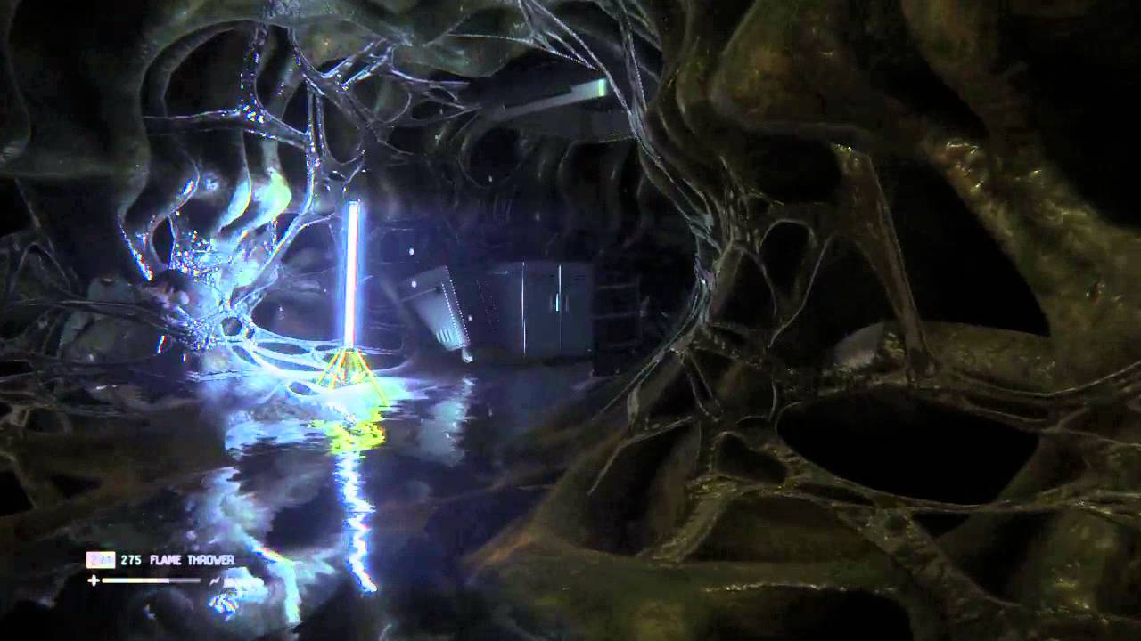 Alien Isolation Death 48 Facehugger Again YouTube