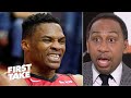 Russell Westbrook's stubbornness might be getting in the Rockets' way - Stephen A. | First Take