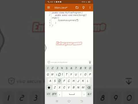 HOW TO ENCODE YOUR NAME USING JVDROID — ICT 4