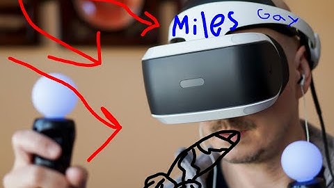 My friend tried vr for the first time