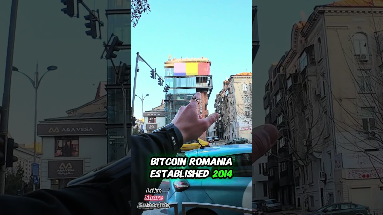 BITCOIN Store in BUCHAREST, ROMANIA 🇷🇴 | Crypto Shop #shorts - YouTube