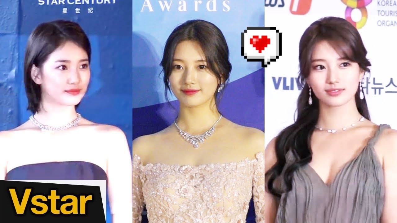 수지(Suzy) ❤︎ 눈부신 드레스 자태 모음 (2016~2019) @백상예술대상+AAA