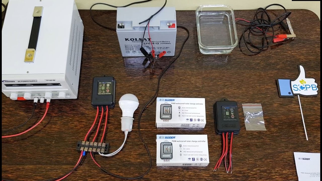 SUOER ST-F1210, ST-F1205 แนะนำคอนโทรลชาร์จกันน้ำ