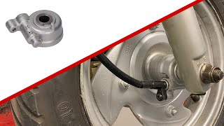 Replacing speedometer cable + gear | Sym Mio.