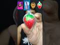 strawberry jelly Ball eating asmr #youtubeshorts #shortsfeed #shorts #asmr #emojichallenge