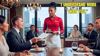“Can I Help You Translate That?”— Black Waitress Shocked the Billionaire CEO by Speaking 5 Languages