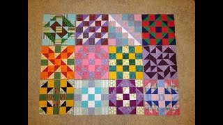 25 Patch Quilt Blocks Video 5