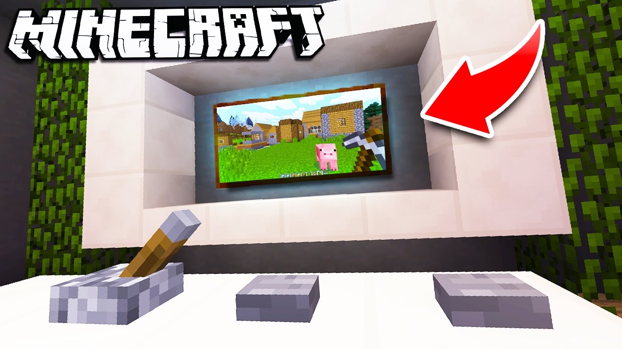 How To Make A Working Tv In Minecraft Eystreem - Jelitaf