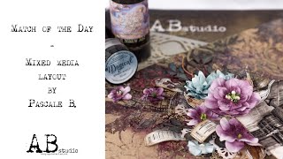 Match Of The Day - Mixed Media Layout for A.B.Studio
Hello everyone, today I have a mixed media layout featuring A.B. Studio products to share with you.
Dont forget to subscribe and to leave some love :)
You can find me here:
Blog: http://pbhobby.blogspot.fr/
Facebook: https://www.facebook.com/ScrapMadeInTouraine
Instagram: https://www.instagram.com/pascale_b_scrap/
Music by Longzijun Match Of The Day - Mixed Media Layout for A.B.Studio