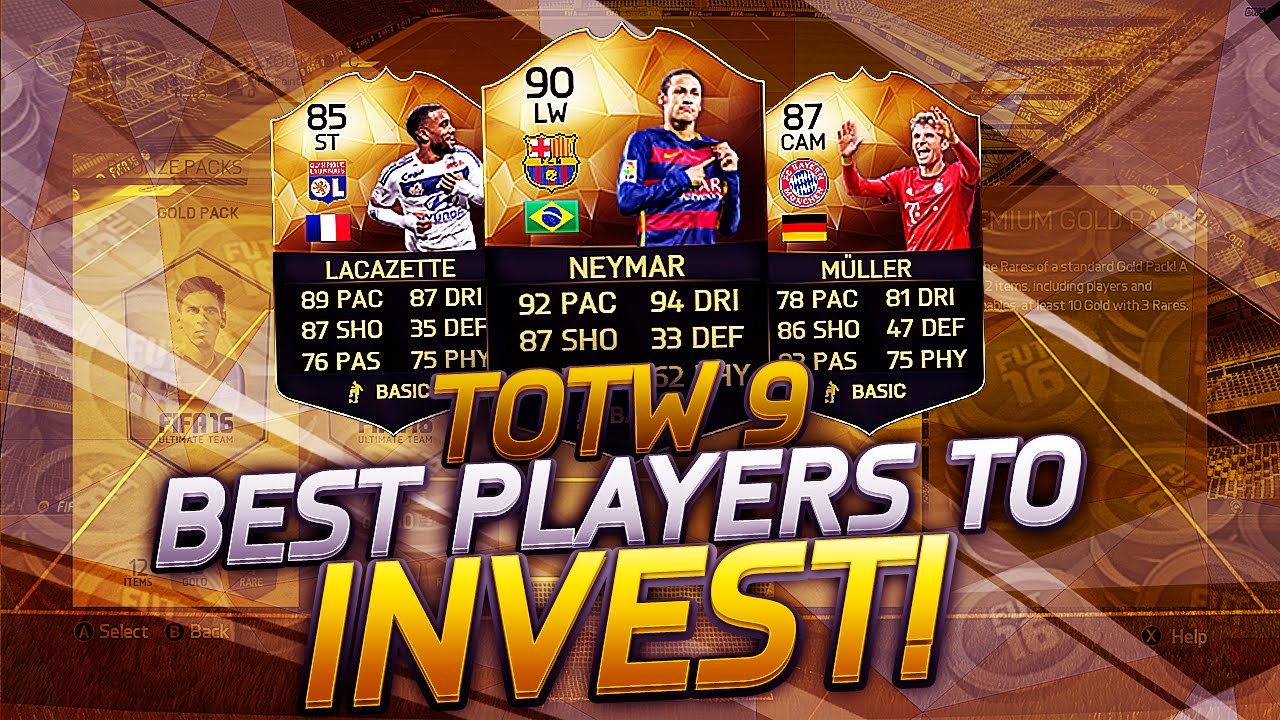 Fifa 16 totw investing in bonds collateralized time draft investopedia forex