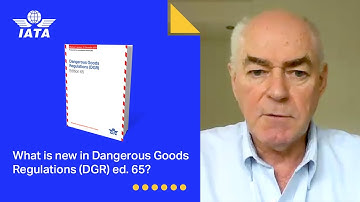 What is new in the 2024 IATA Dangerous Goods Regulations (DGR) ed. 65?